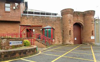 Exterior of Dumfries Prison