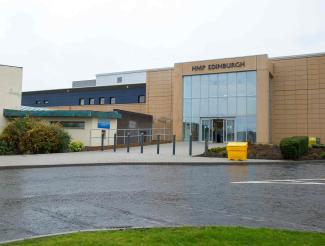 Exterior of Edinburgh Prison