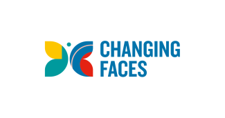 Changing faces logo