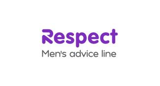 Respect men's advice line logo