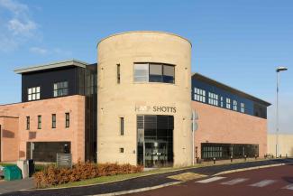 Exterior of Shotts Prison