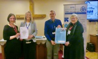 group receiving certificate